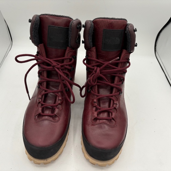 The North Face Men's Cryos Hiker Insulated Boot Made in Italy Size 12 Brown - Picture 2 of 14